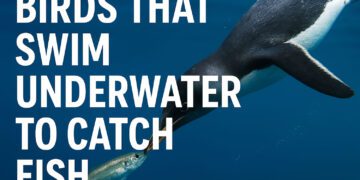Birds That Swim Underwater to Catch Fish