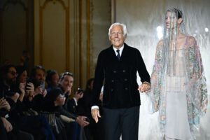 Giorgio Armani during Fashion Week