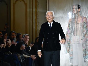 Giorgio Armani during Fashion Week