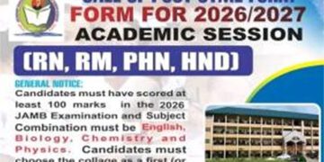 Archbishop Charles Heerey Memorial College of Nursing Sciences, Aba Nursing Post-UTME form, 2026/2027