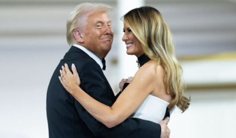 Trump jokes about his marriage not lasting as long as his parents’