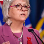Passengers aren't showing any symptoms, Dr Bonnie Henry says