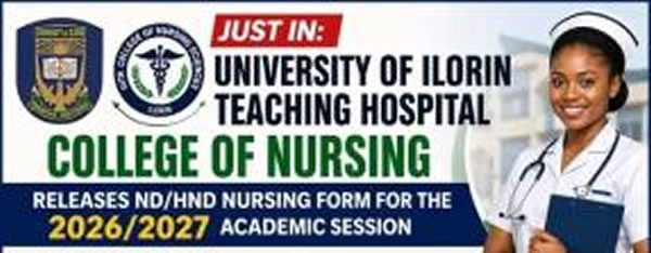 UITH College of Nursing Sciences ND/HND Nursing Form for 2026/2027 Session