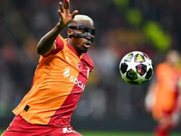 Galatasaray midfielder Mario Lemina has named teammate Victor Osimhen